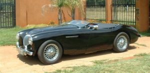 This 1953 Austin Healey 100 will also be on display.